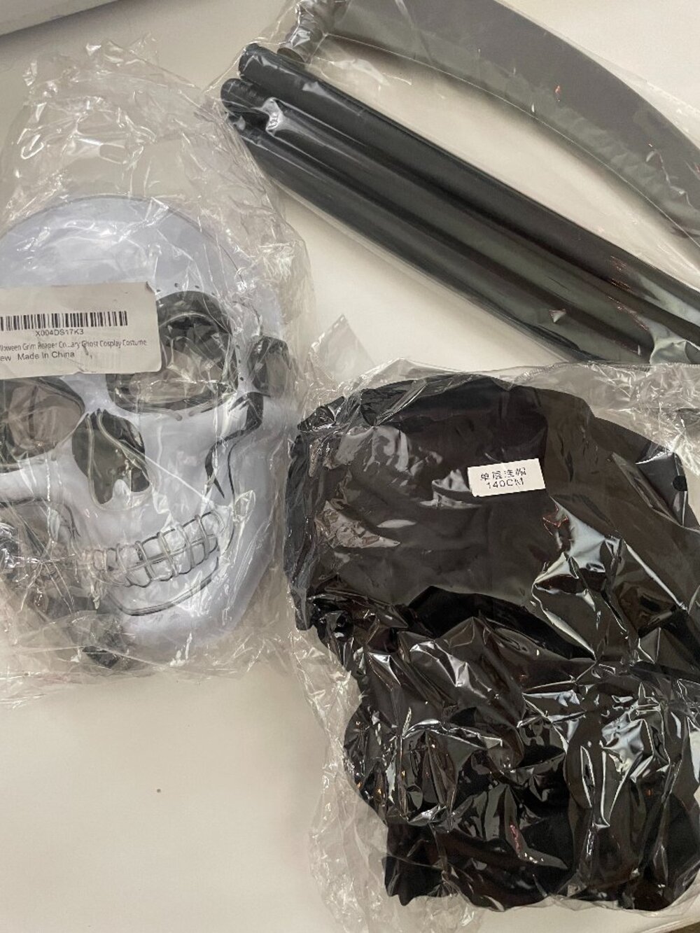 Grim Reaper Skeleton Costume